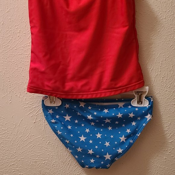 Wonder Woman two piece swimsuit - Picture 4 of 6